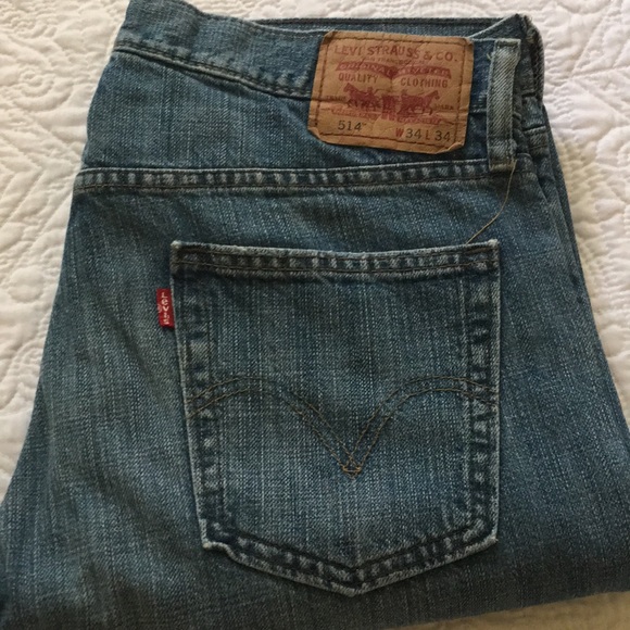 Levi's Other - Levi’s slim straight  size 34/34 blue jeans